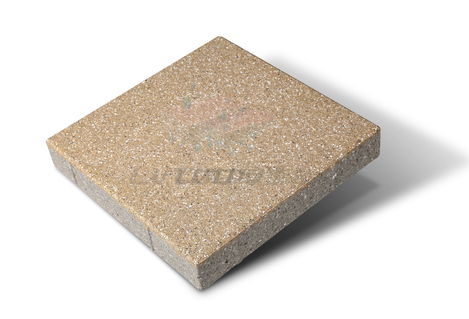 深黄金麻仿石陶瓷透水砖